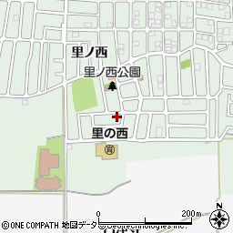 京都府城陽市久世里ノ西64-44周辺の地図