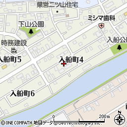 愛知県碧南市入船町4丁目40周辺の地図