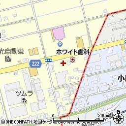静岡県藤枝市築地316-1周辺の地図