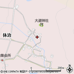 兵庫県赤穂郡上郡町休治113周辺の地図