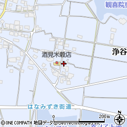 兵庫県小野市浄谷町2266周辺の地図