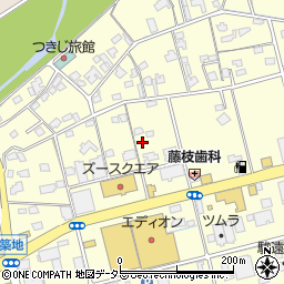 静岡県藤枝市築地493周辺の地図