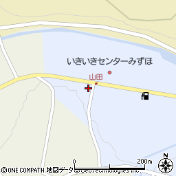 島根県邑智郡邑南町山田72周辺の地図