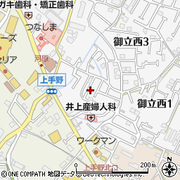 大和荘Ａ棟周辺の地図