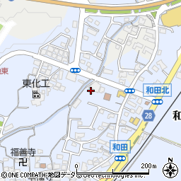 三重県亀山市和田町786周辺の地図