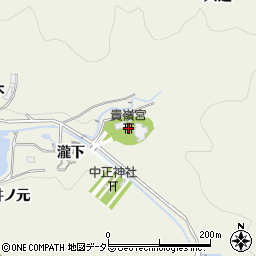 貴嶺宮周辺の地図