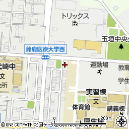 三重県鈴鹿市岸岡町1200-84周辺の地図