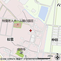 愛知県豊川市西原町松葉12-6周辺の地図