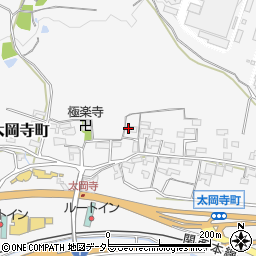 三重県亀山市太岡寺町周辺の地図