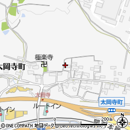 三重県亀山市太岡寺町周辺の地図