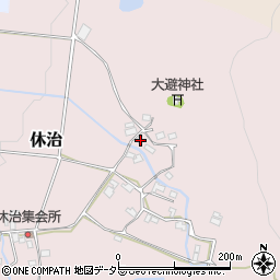 兵庫県赤穂郡上郡町休治103周辺の地図