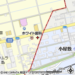 静岡県藤枝市築地311-1周辺の地図