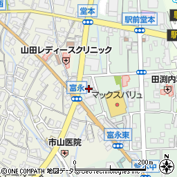タジマ カフェ＋オフィス周辺の地図