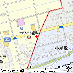 静岡県藤枝市築地311-14周辺の地図