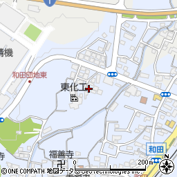 三重県亀山市和田町873-1周辺の地図