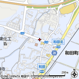 川合町口周辺の地図