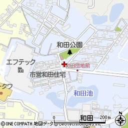 三重県亀山市和田町1236-38周辺の地図