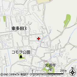 多田ノースハイツ２周辺の地図
