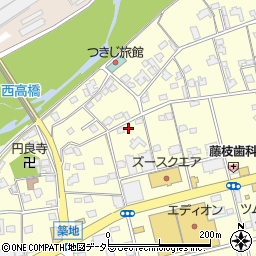 静岡県藤枝市築地469周辺の地図