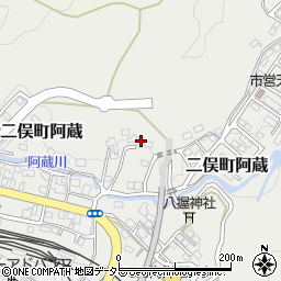 静岡県浜松市天竜区二俣町阿蔵423周辺の地図