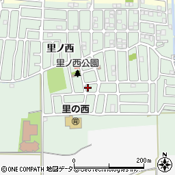 京都府城陽市久世里ノ西64-97周辺の地図