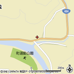 岡山県加賀郡吉備中央町下加茂1350周辺の地図
