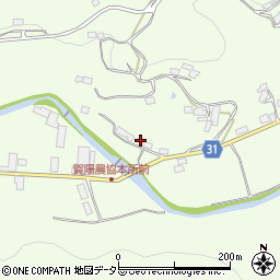 岡山県加賀郡吉備中央町田土605周辺の地図