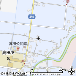 兵庫県赤穂郡上郡町中野243周辺の地図