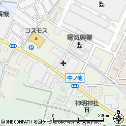 奥岡技研テクニカルセンター周辺の地図