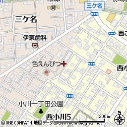 静岡県焼津市三ケ名1060周辺の地図