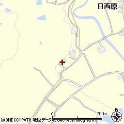 兵庫県神戸市北区大沢町日西原1332周辺の地図