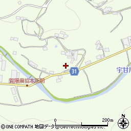 岡山県加賀郡吉備中央町田土646周辺の地図