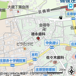 徳永歯科医院周辺の地図