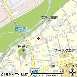 静岡県藤枝市築地919周辺の地図