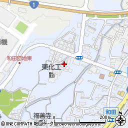 三重県亀山市和田町873周辺の地図