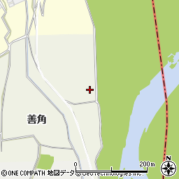 京都府八幡市野尻浜代周辺の地図