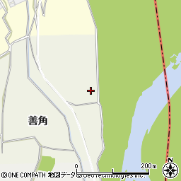 京都府八幡市野尻（浜代）周辺の地図
