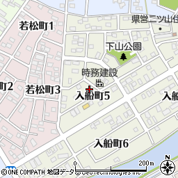 愛知県碧南市入船町5丁目24周辺の地図