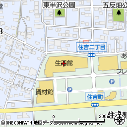 スーパービバホーム鈴鹿店周辺の地図