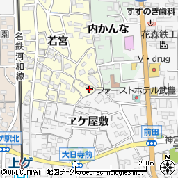 愛知県知多郡武豊町若宮151周辺の地図