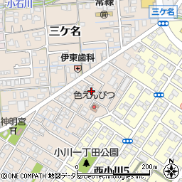 静岡県焼津市三ケ名1073周辺の地図