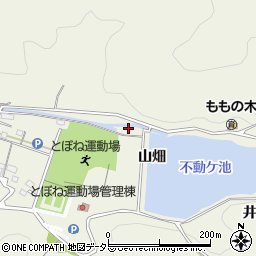 愛知県額田郡幸田町荻流レ石周辺の地図