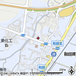 三重県亀山市和田町768周辺の地図