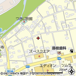 静岡県藤枝市築地466周辺の地図