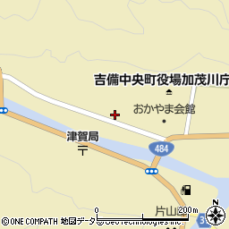 岡山県加賀郡吉備中央町下加茂1099周辺の地図