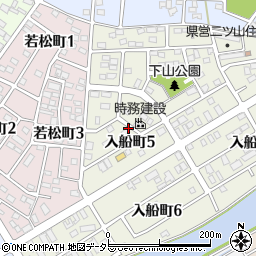愛知県碧南市入船町5丁目周辺の地図