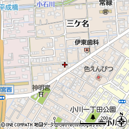 静岡県焼津市三ケ名1256周辺の地図
