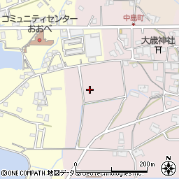 兵庫県小野市中島町周辺の地図