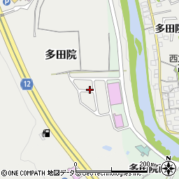 兵庫県川西市多田院田尻周辺の地図
