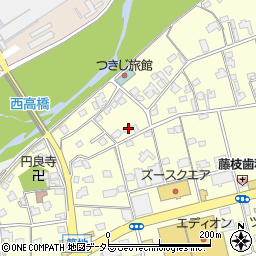 静岡県藤枝市築地868周辺の地図